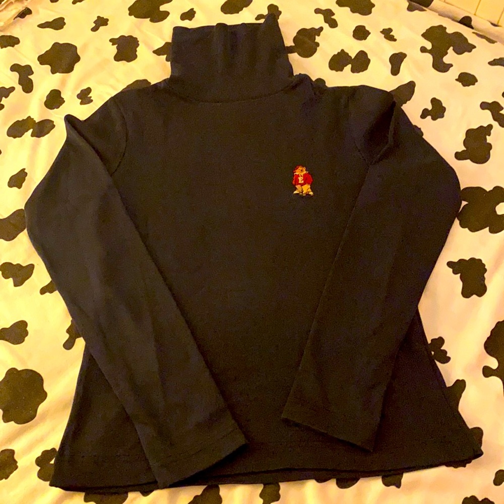 E-land navy blue shirt in a good used condition